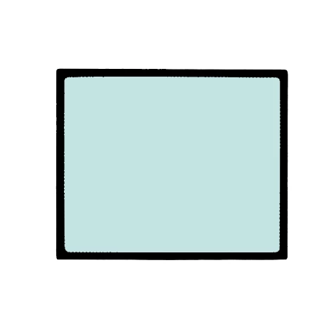 KUBOTA Hátsó Szélvédő RG158-46540