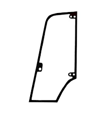 MECALAC Bal Ajtóüveg T161844 