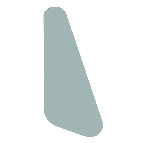 MERLO Bal Első Oldalüveg 39918