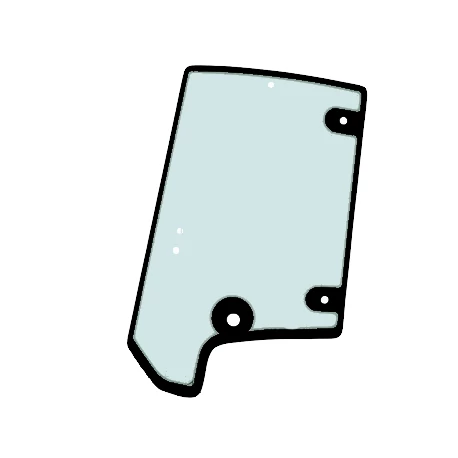 Jobb Oldalüveg T100028