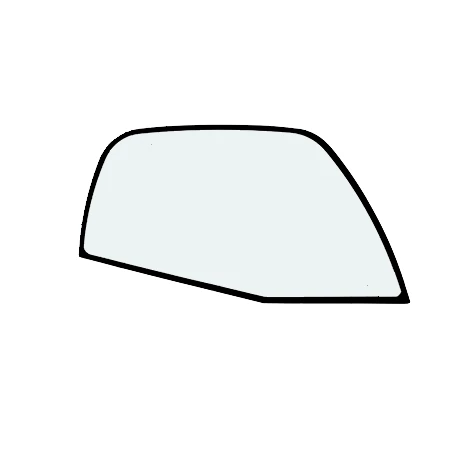 MANITOU Jobb Oldalüveg 601327 